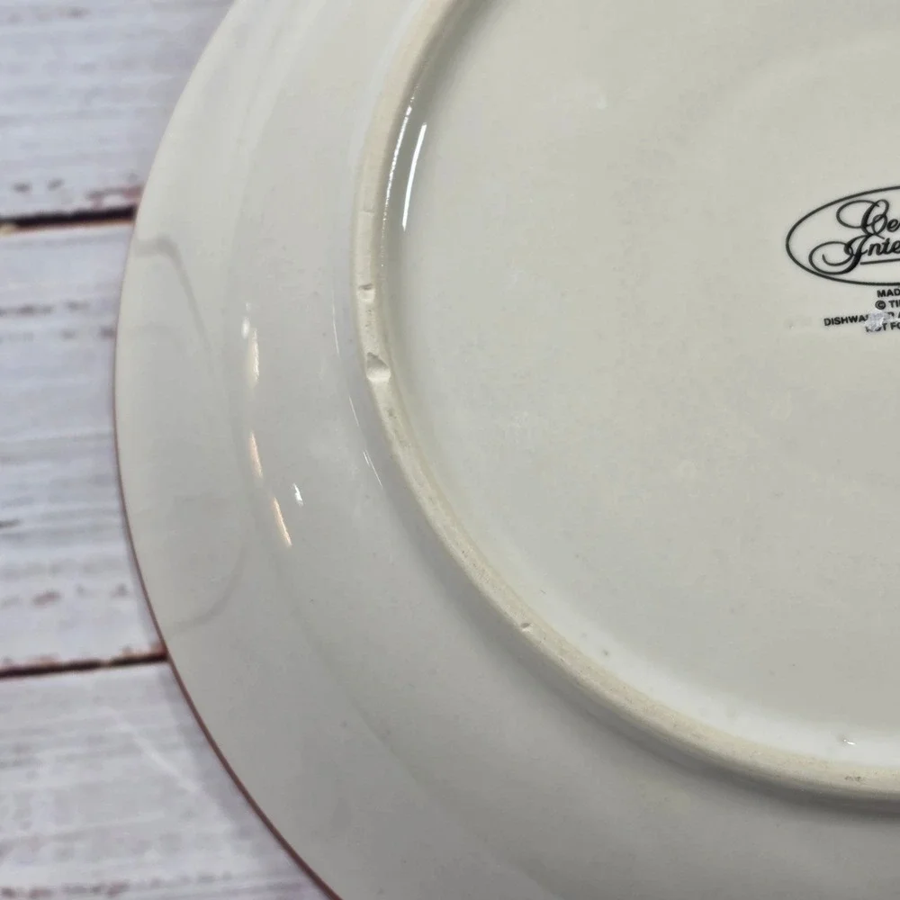 Certified International Pasta Bowl 9.25in Blue Good Tina Higgins Cabbage